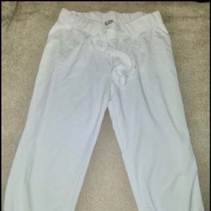Active Basics Capri Sweats - WHITE